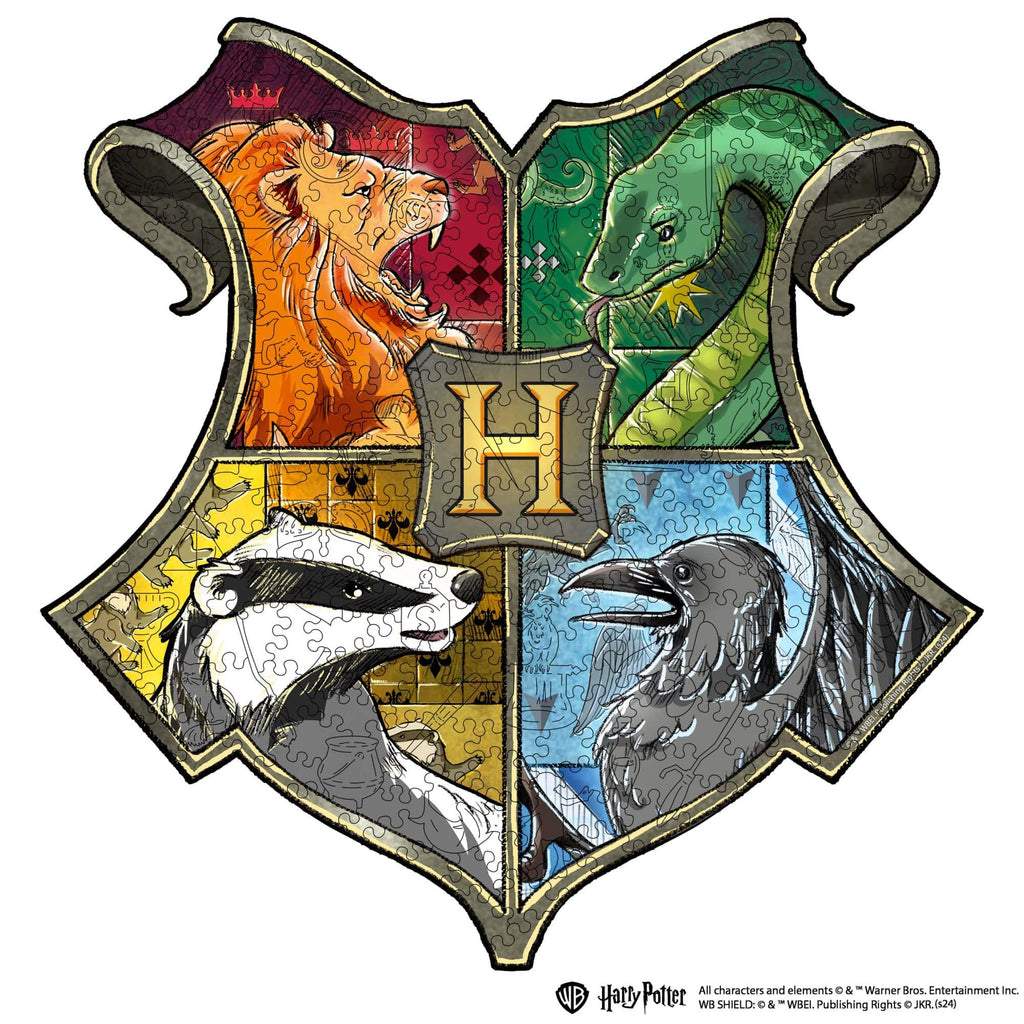 Wooden Puzzle Harry Potter™ Hogwarts Crest