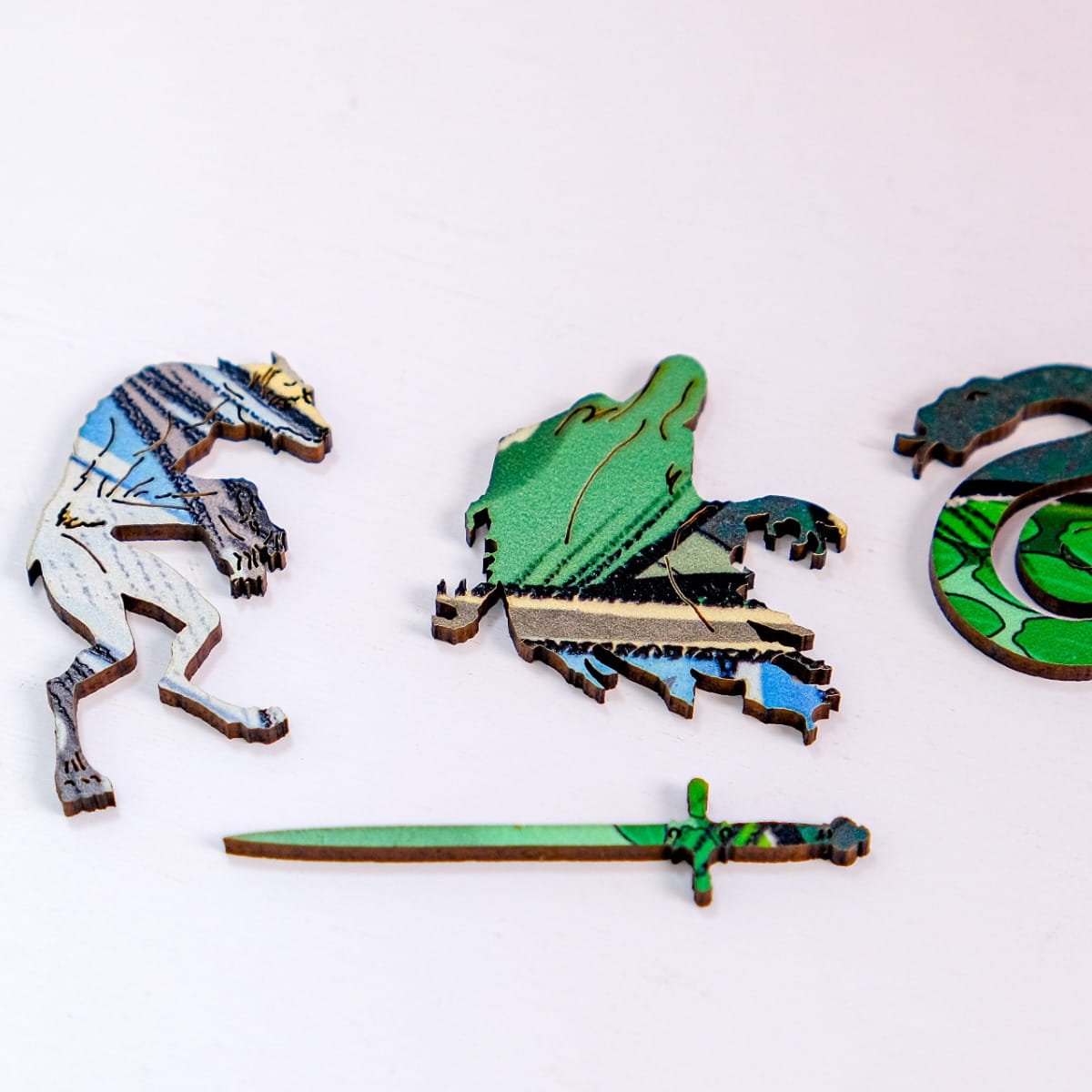 Wooden Puzzle Harry Potter™ Hogwarts Crest