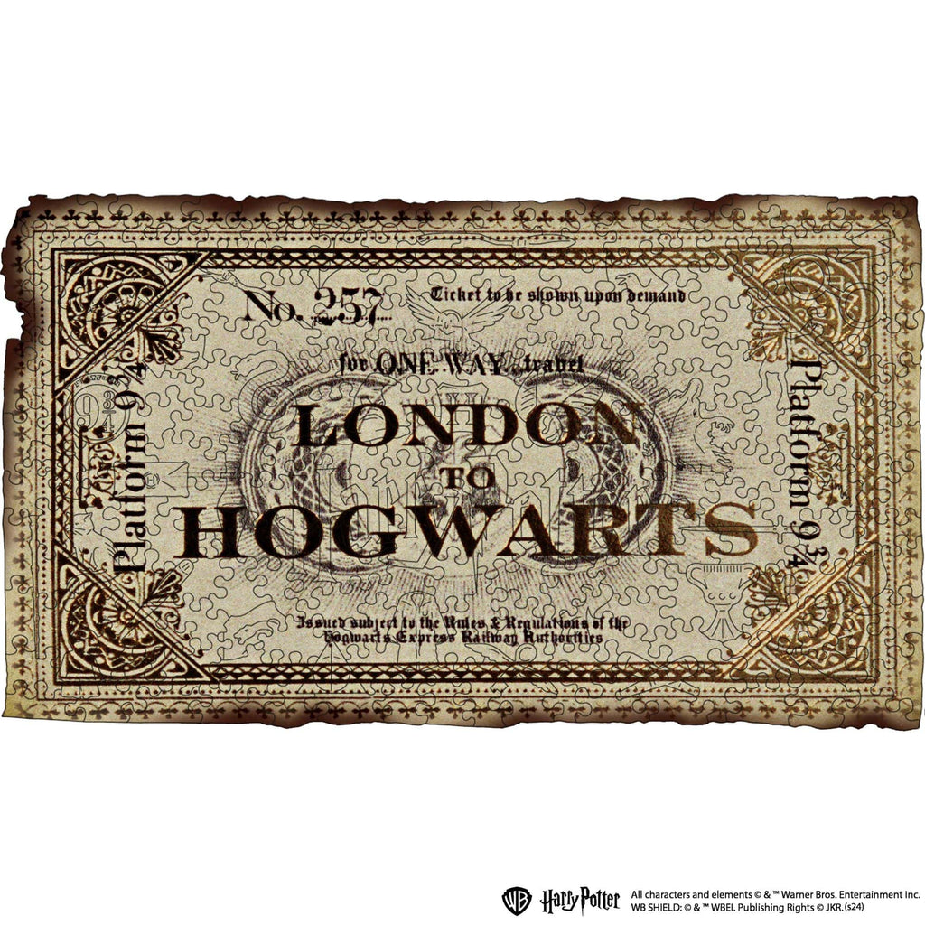Wooden Puzzle Harry Potter™ Hogwarts Express Ticket
