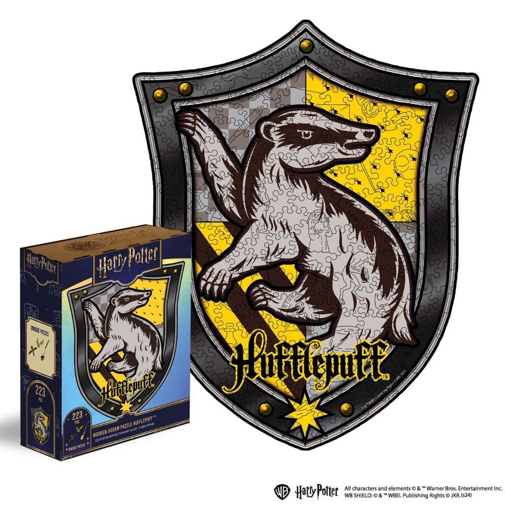 Wooden Puzzle Harry Potter™ Hufflepuff