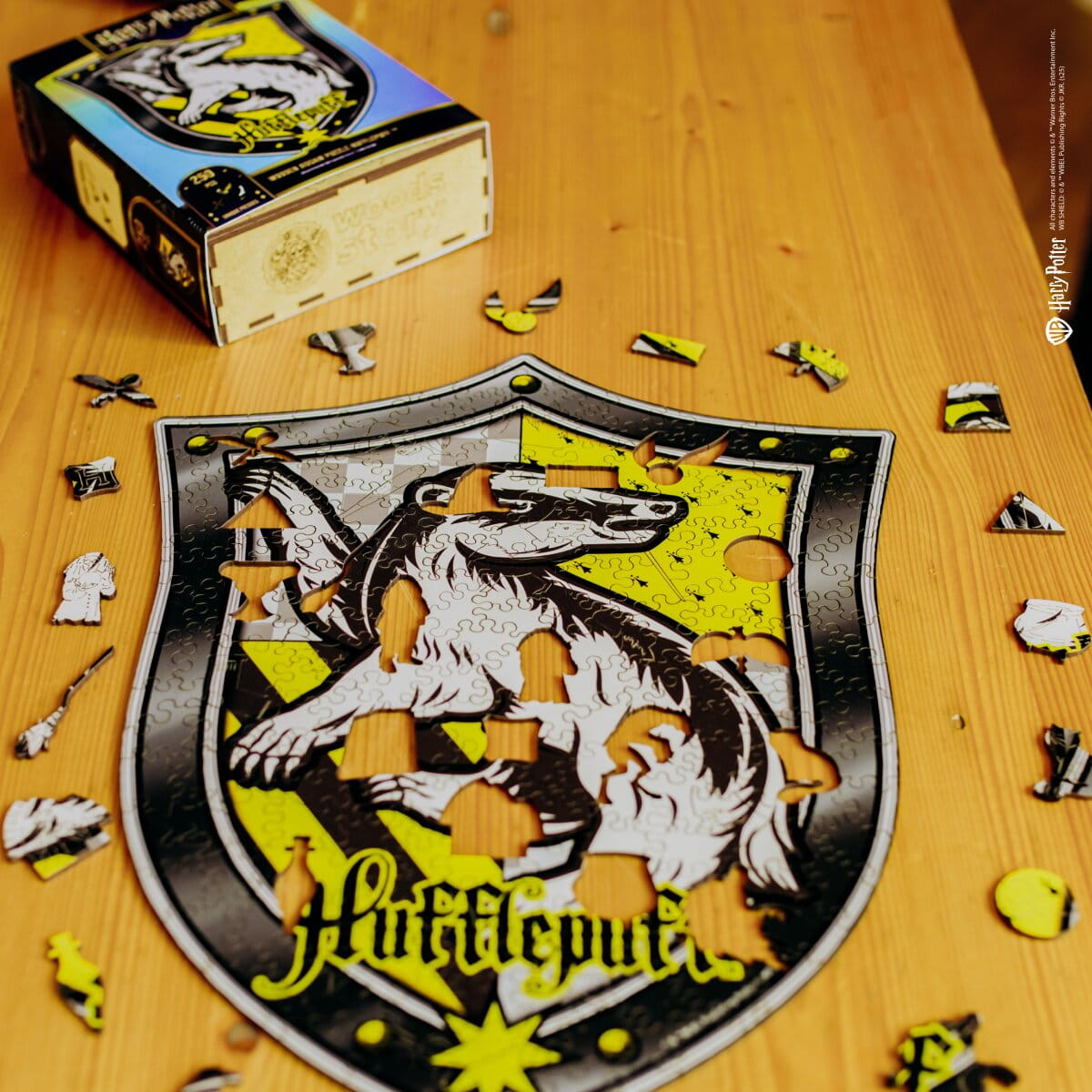 Wooden Puzzle Harry Potter™ Hufflepuff