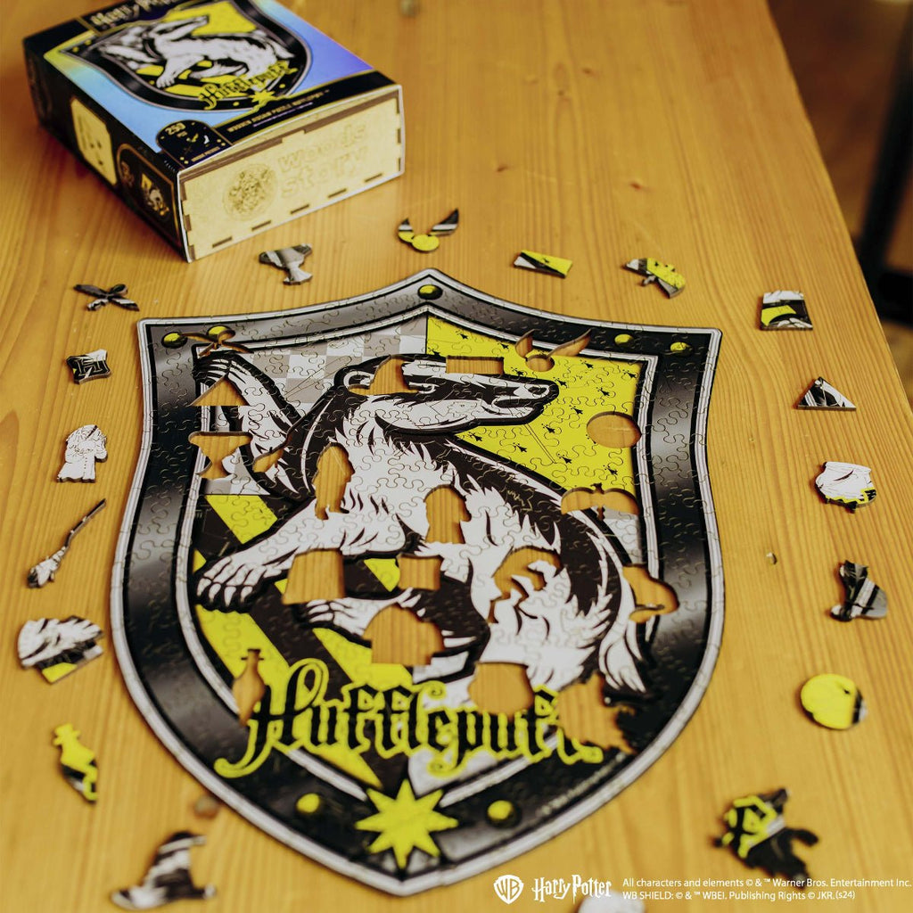 Wooden Puzzle Harry Potter™ Hufflepuff
