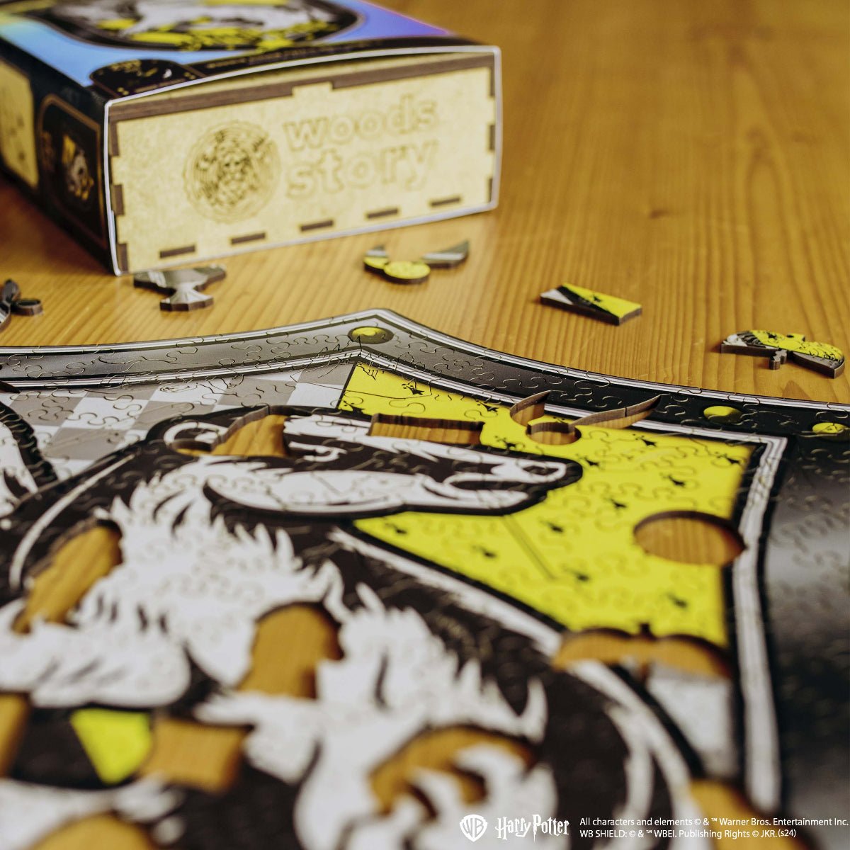 Wooden Puzzle Harry Potter™ Hufflepuff