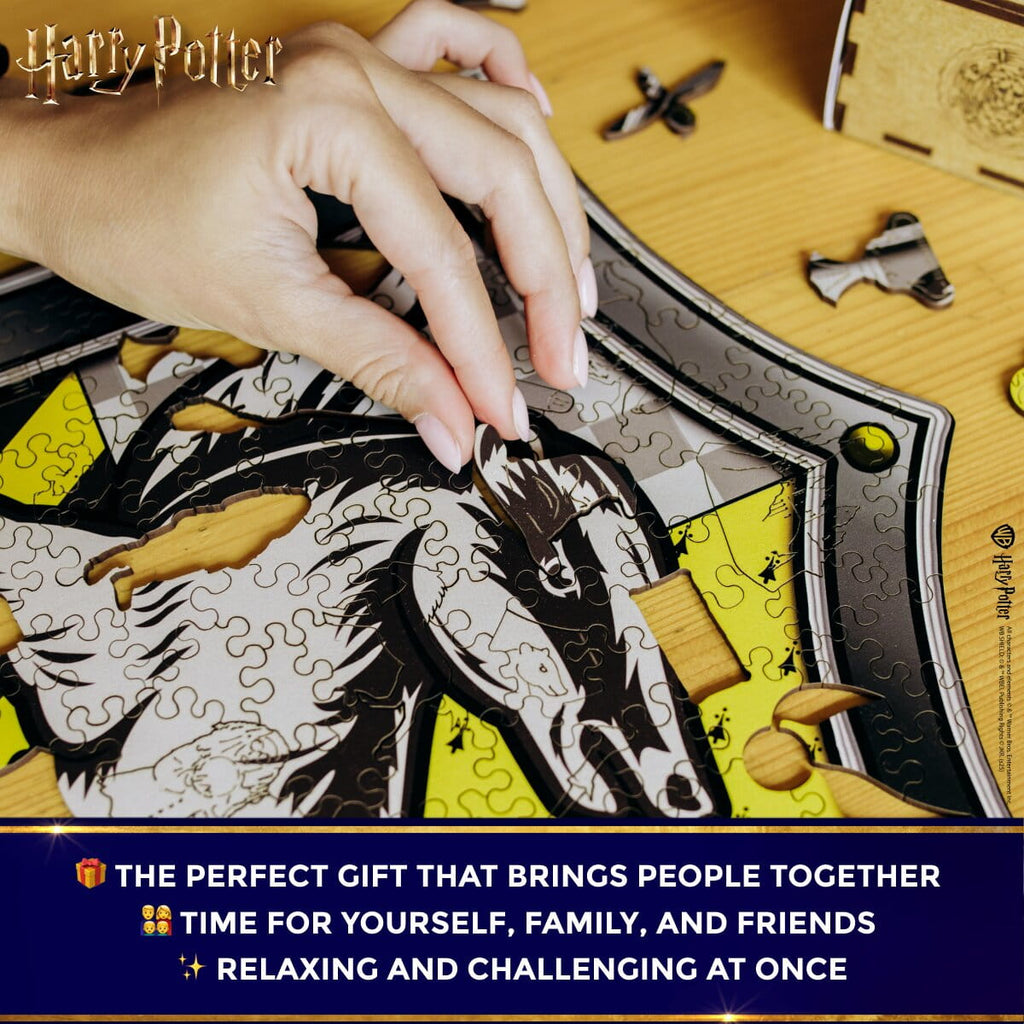 Wooden Puzzle Harry Potter™ Hufflepuff