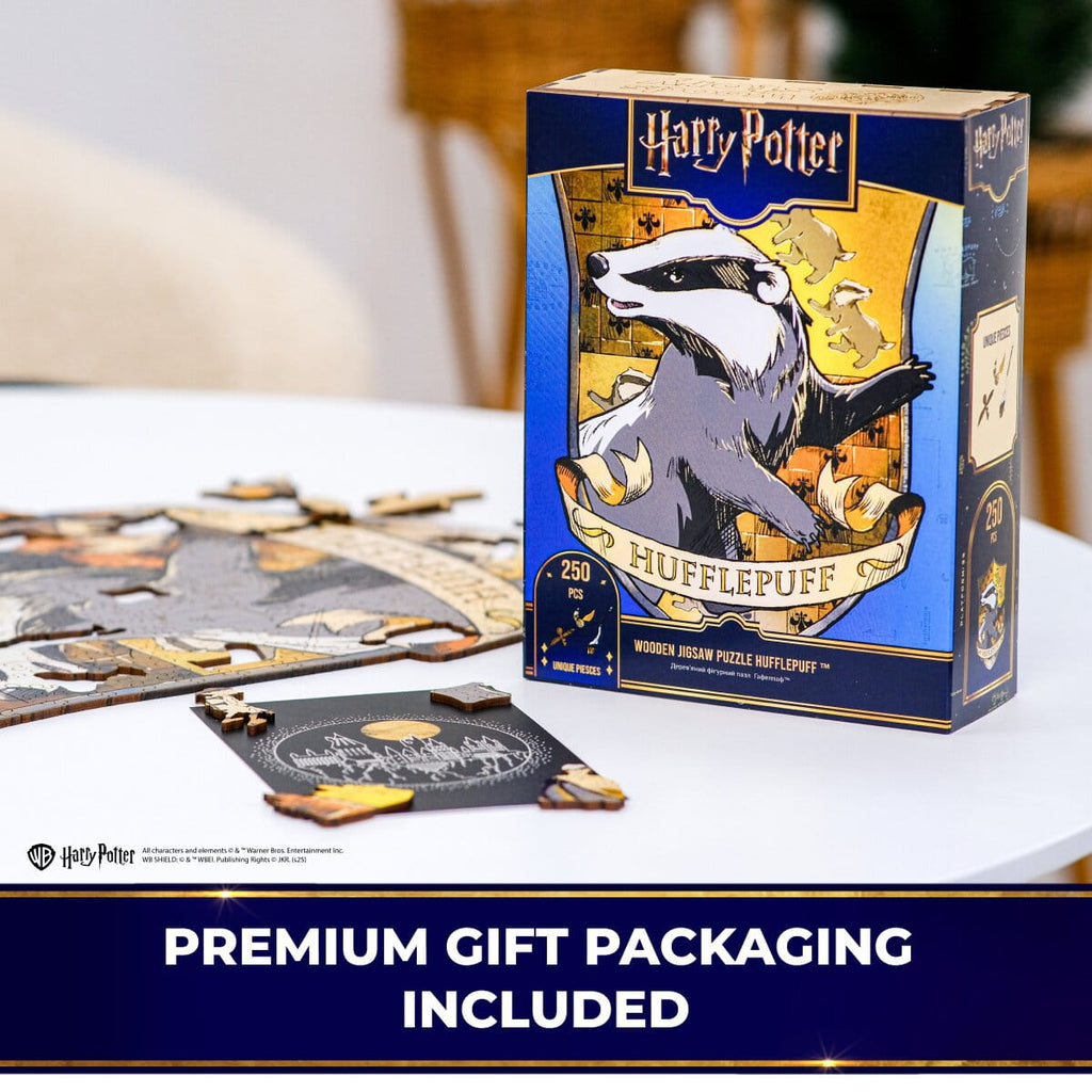 Wooden Puzzle Harry Potter™ Hufflepuff Crest