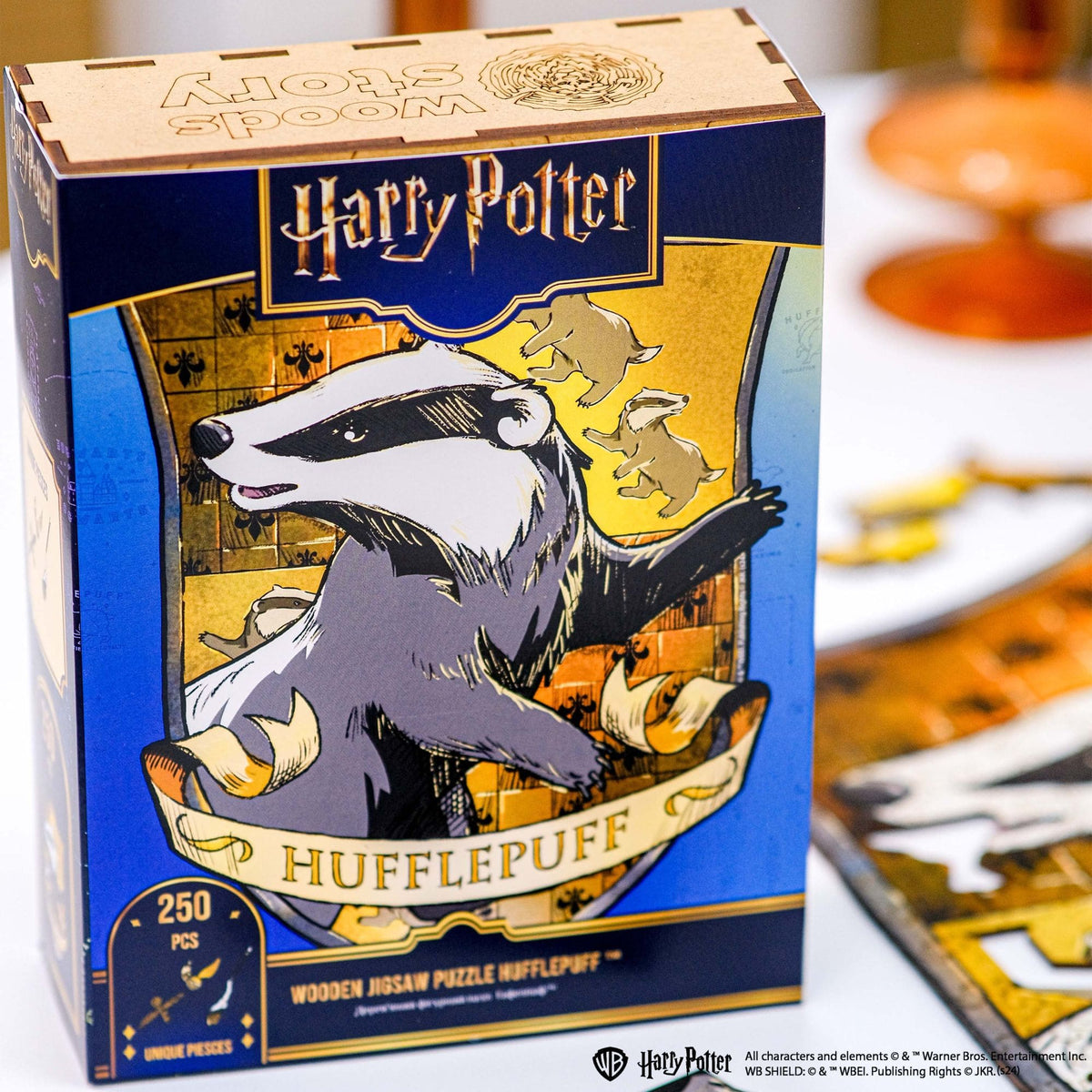 Wooden Puzzle Harry Potter™ Hufflepuff Crest