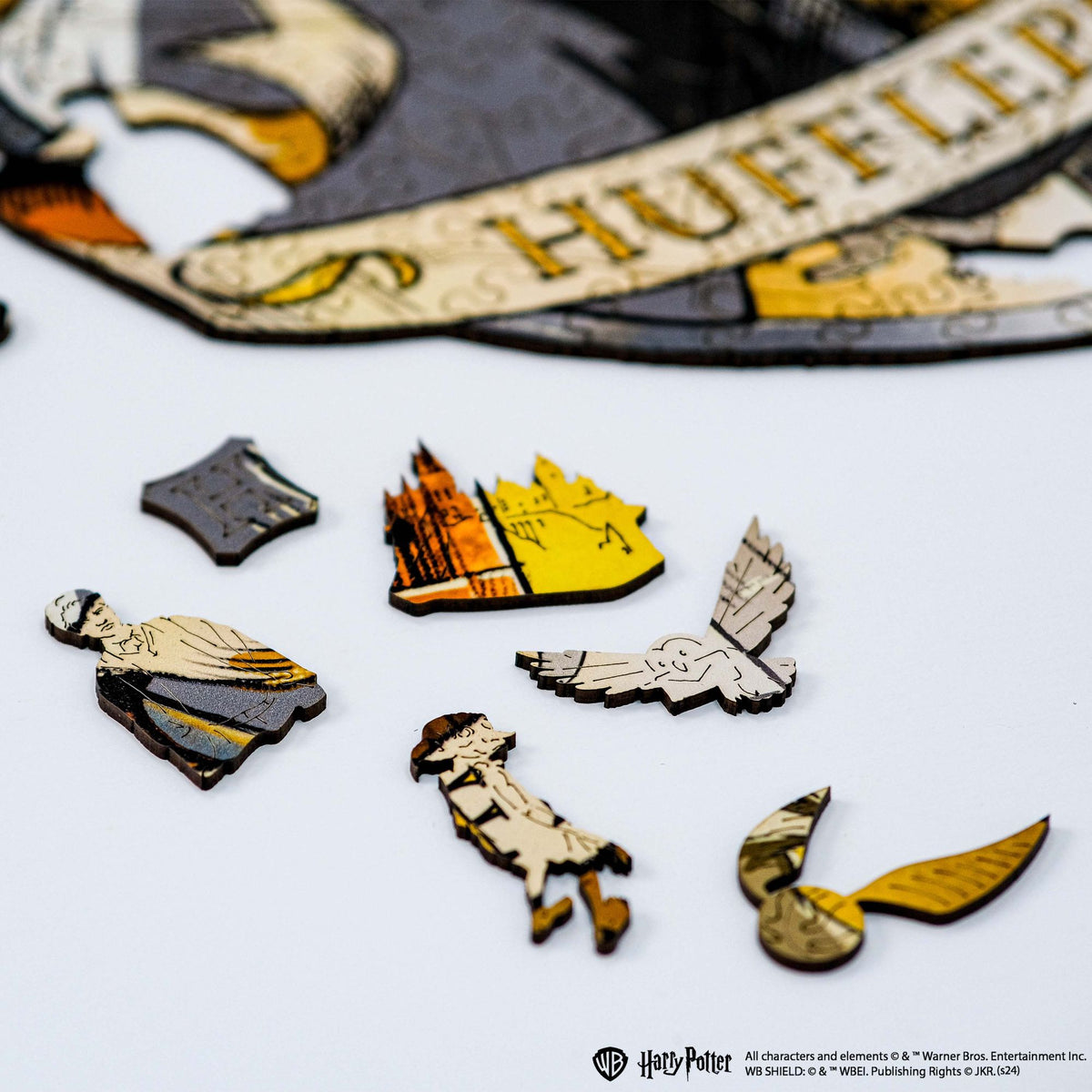 Wooden Puzzle Harry Potter™ Hufflepuff Crest