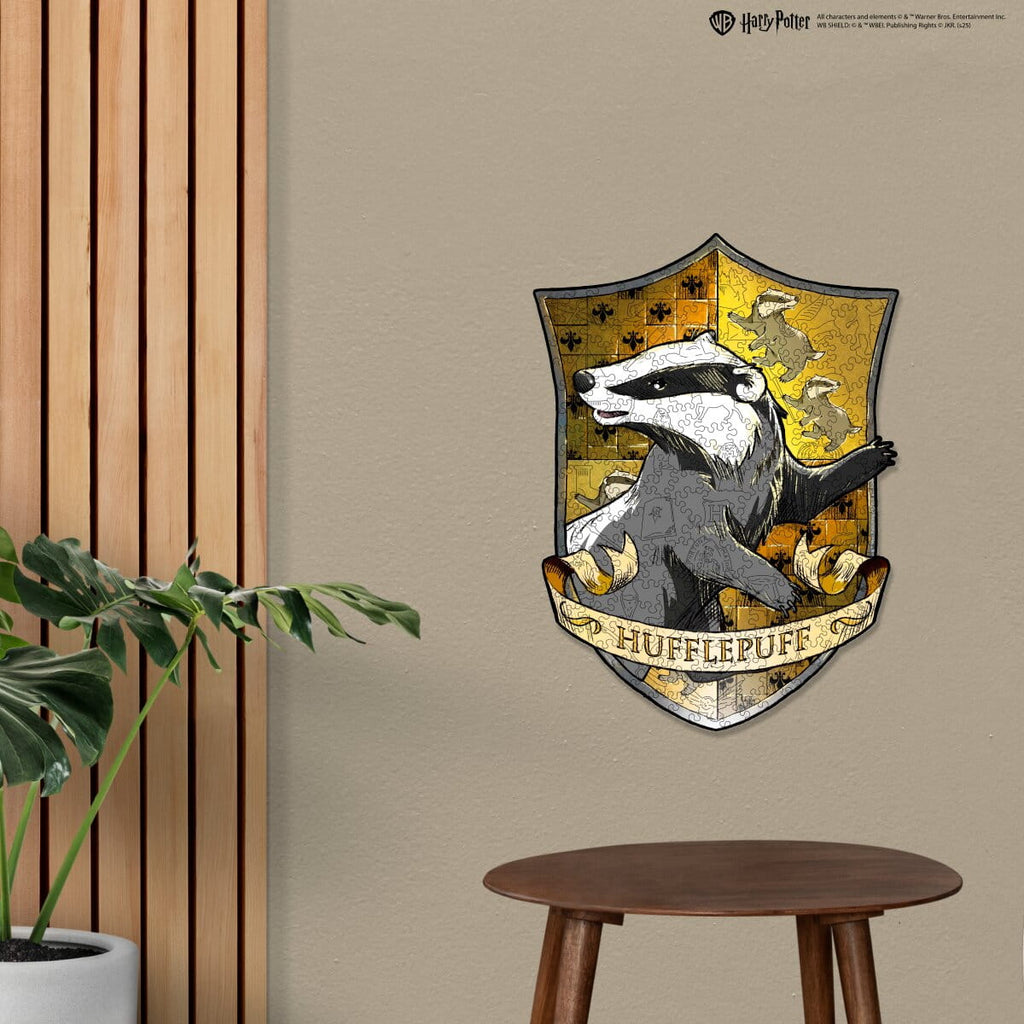 Wooden Puzzle Harry Potter™ Hufflepuff Crest