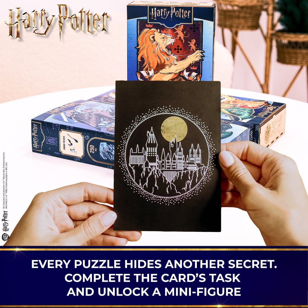 Wooden Puzzle Harry Potter™ Hufflepuff Crest