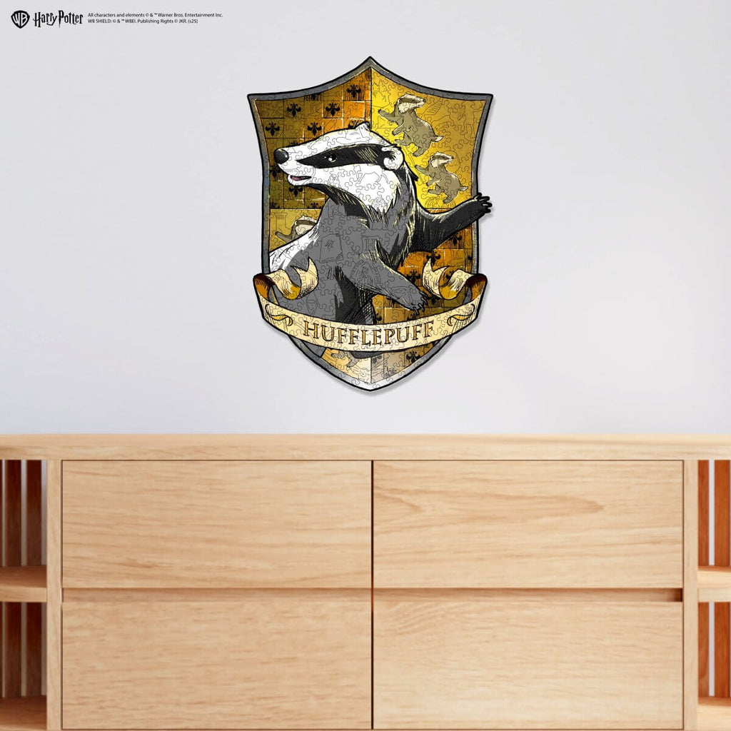 Wooden Puzzle Harry Potter™ Hufflepuff Crest
