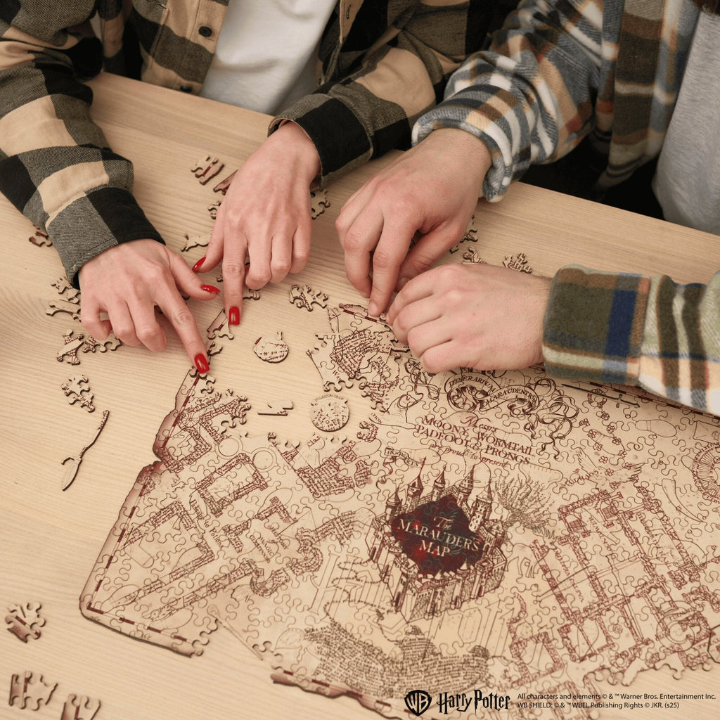 Wooden Puzzle Harry Potter™ Marauder’s Map