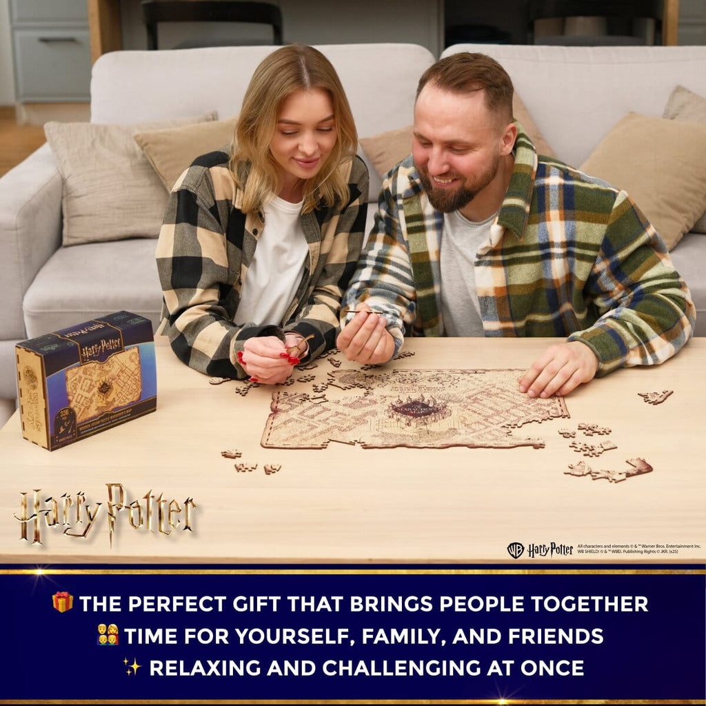 Wooden Puzzle Harry Potter™ Marauder’s Map