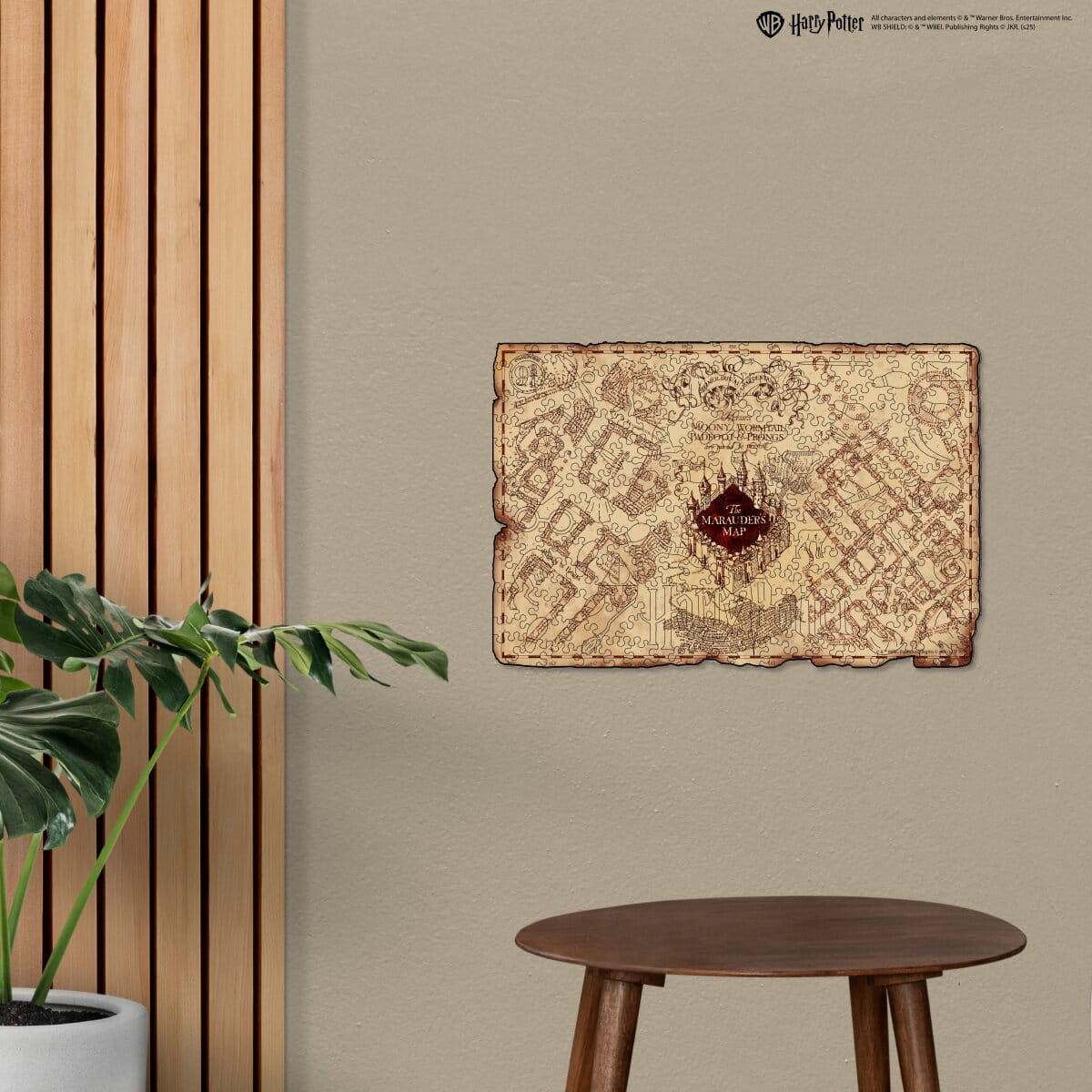 Wooden Puzzle Harry Potter™ Marauder’s Map