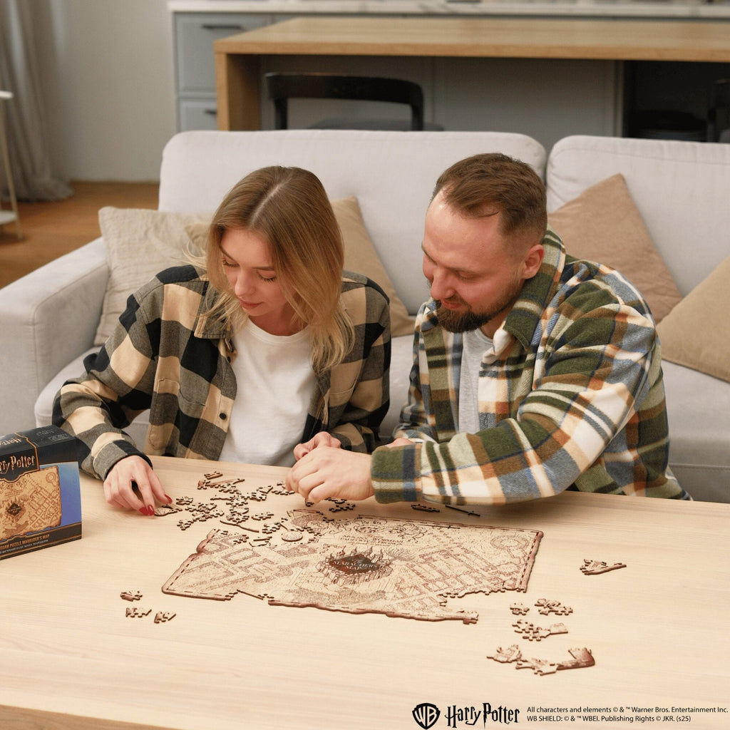 Wooden Puzzle Harry Potter™ Marauder’s Map