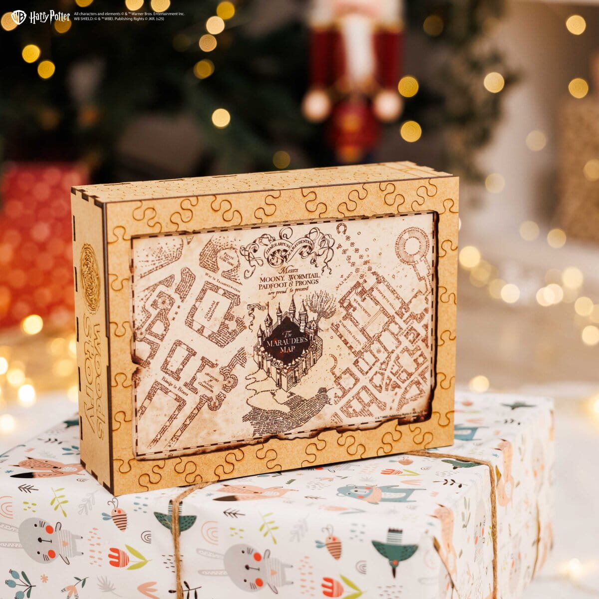 Wooden Puzzle Harry Potter™ Marauder’s Map