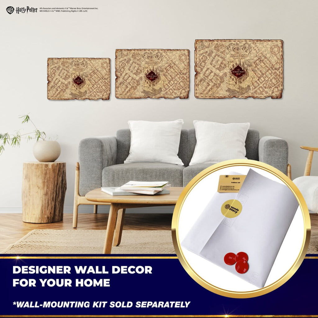 Wooden Puzzle Harry Potter™ Marauder’s Map