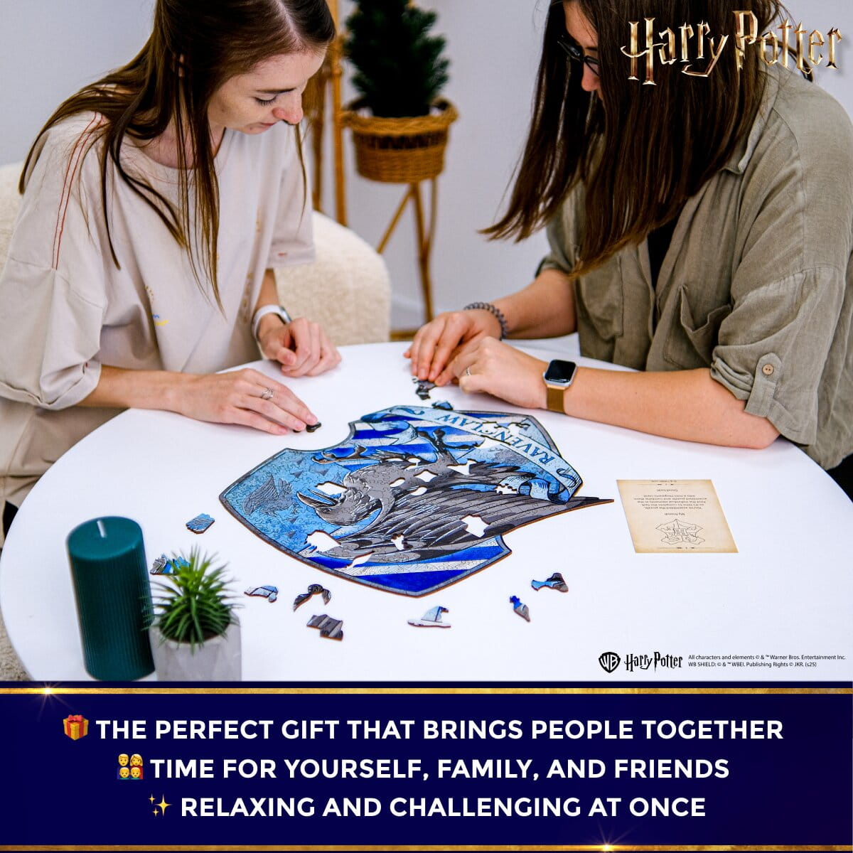 Wooden Puzzle Harry Potter™ Ravenclaw Crest