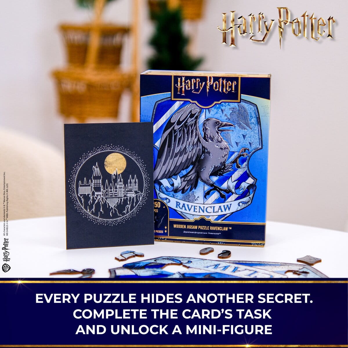 Wooden Puzzle Harry Potter™ Ravenclaw Crest