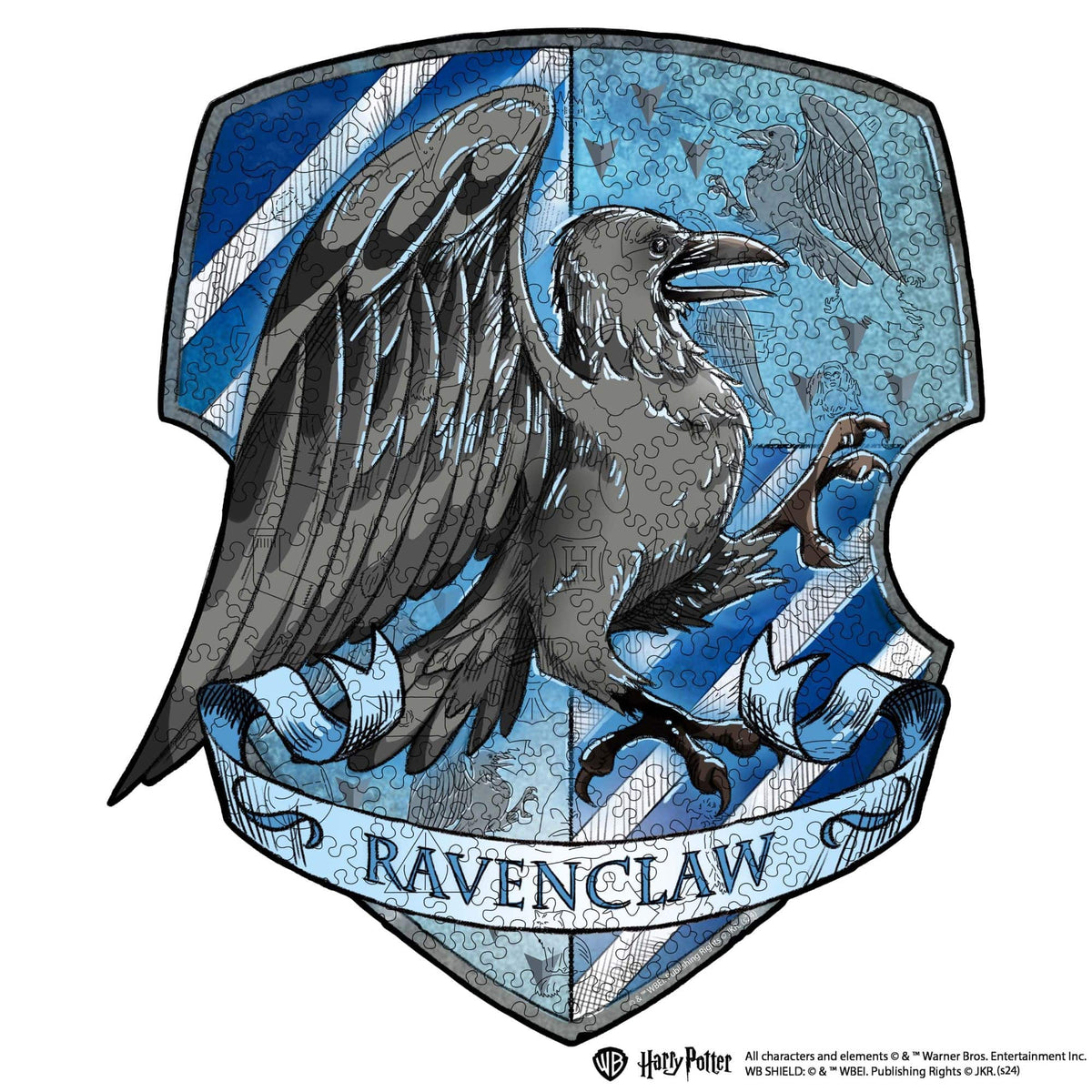 Wooden Puzzle Harry Potter™ Ravenclaw Crest