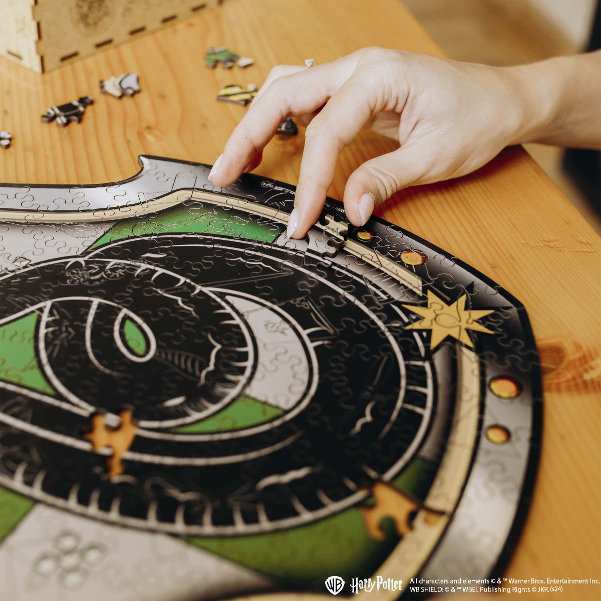 Wooden Puzzle Harry Potter™ Slytherin