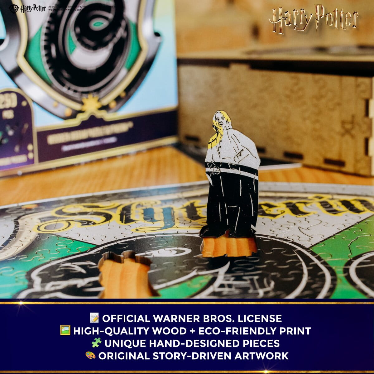 Wooden Puzzle Harry Potter™ Slytherin