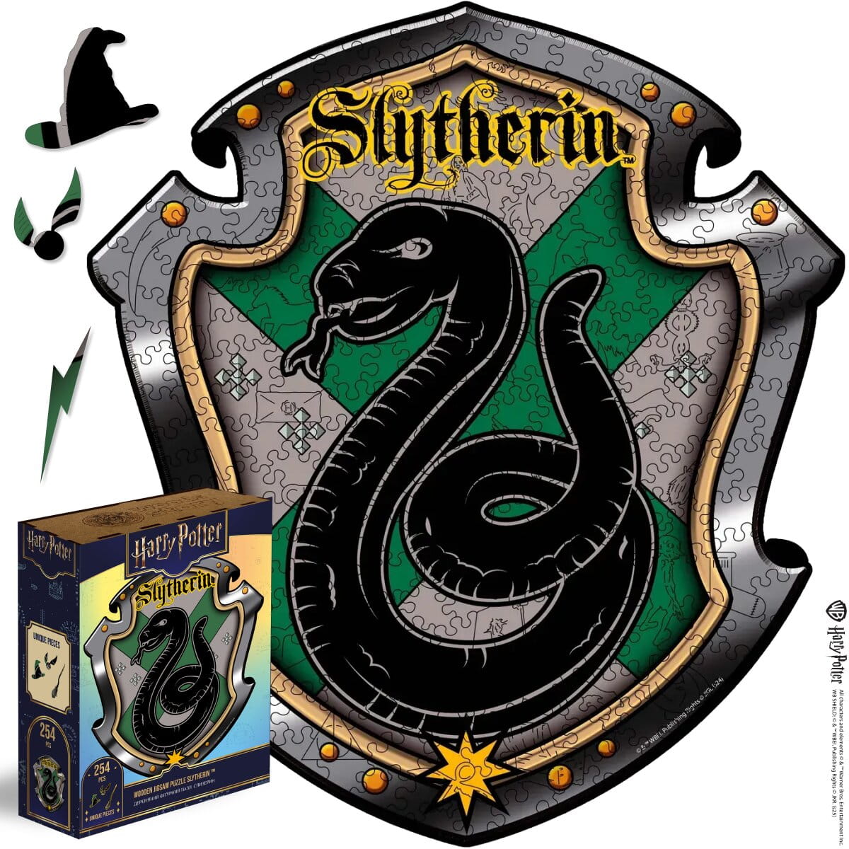 Wooden Puzzle Harry Potter™ Slytherin