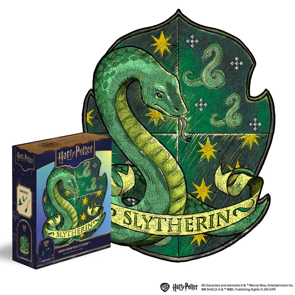 Wooden Puzzle Harry Potter™ Slytherin Crest
