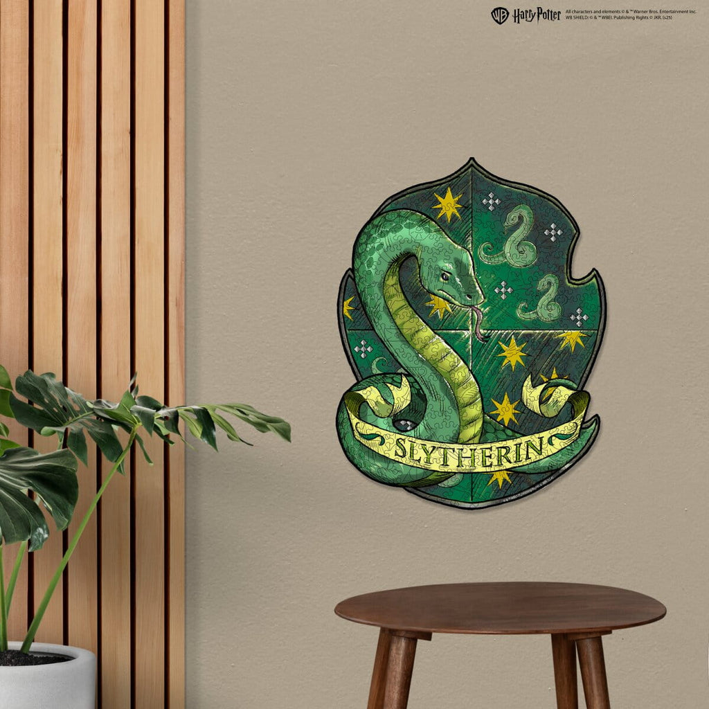 Wooden Puzzle Harry Potter™ Slytherin Crest