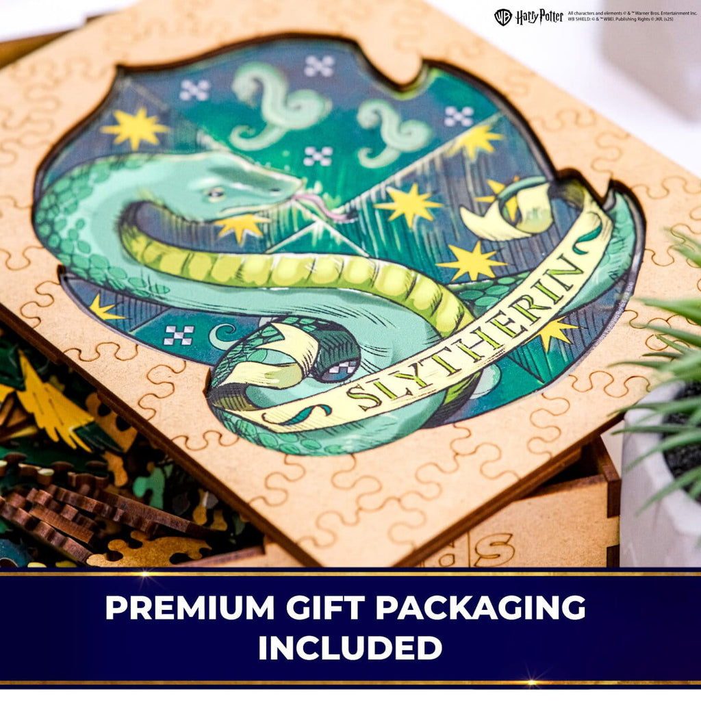 Wooden Puzzle Harry Potter™ Slytherin Crest