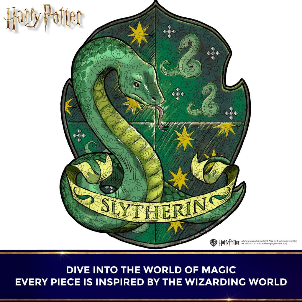 Wooden Puzzle Harry Potter™ Slytherin Crest