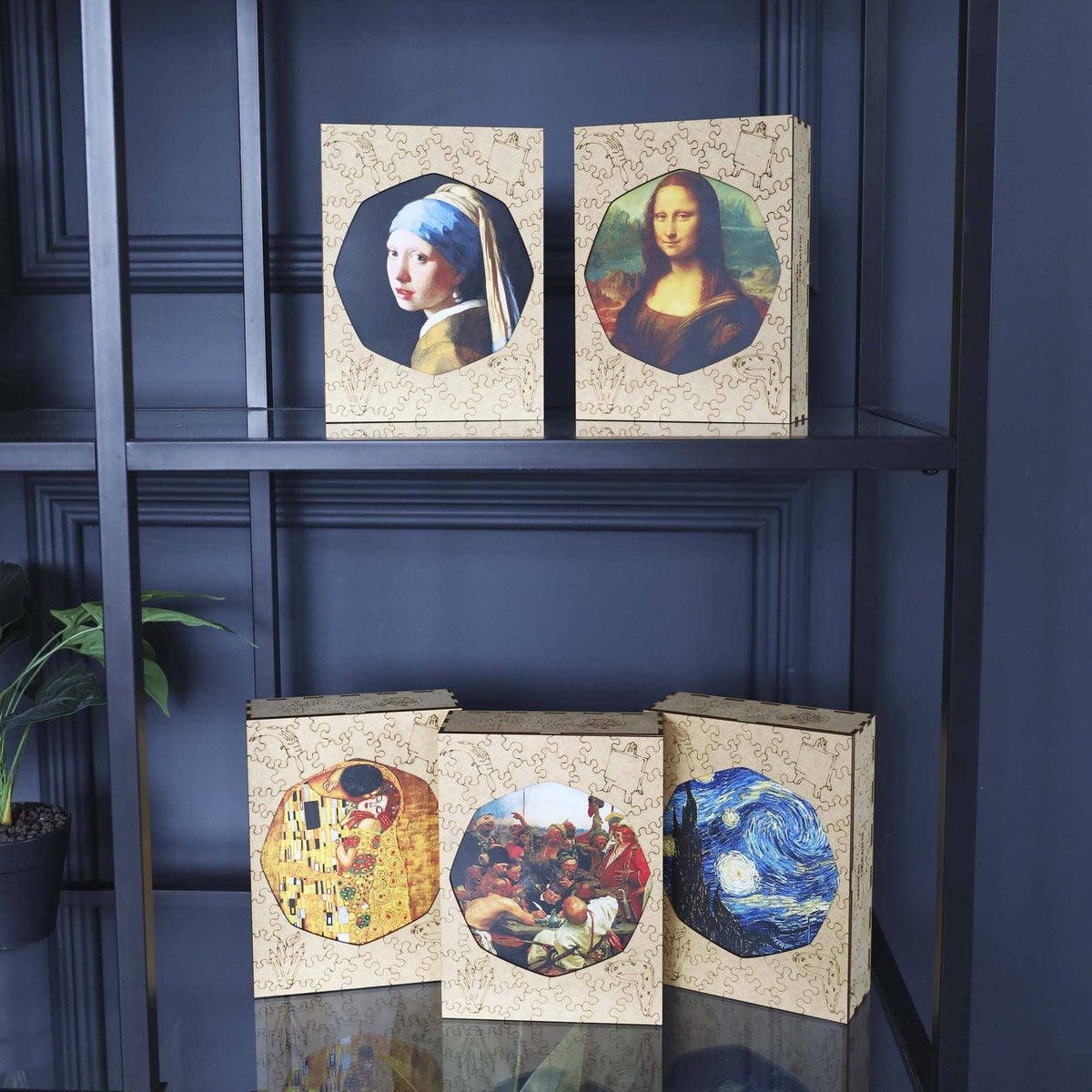 Wooden Jigsaw Puzzle The Starry Night (Vincent van Gogh)