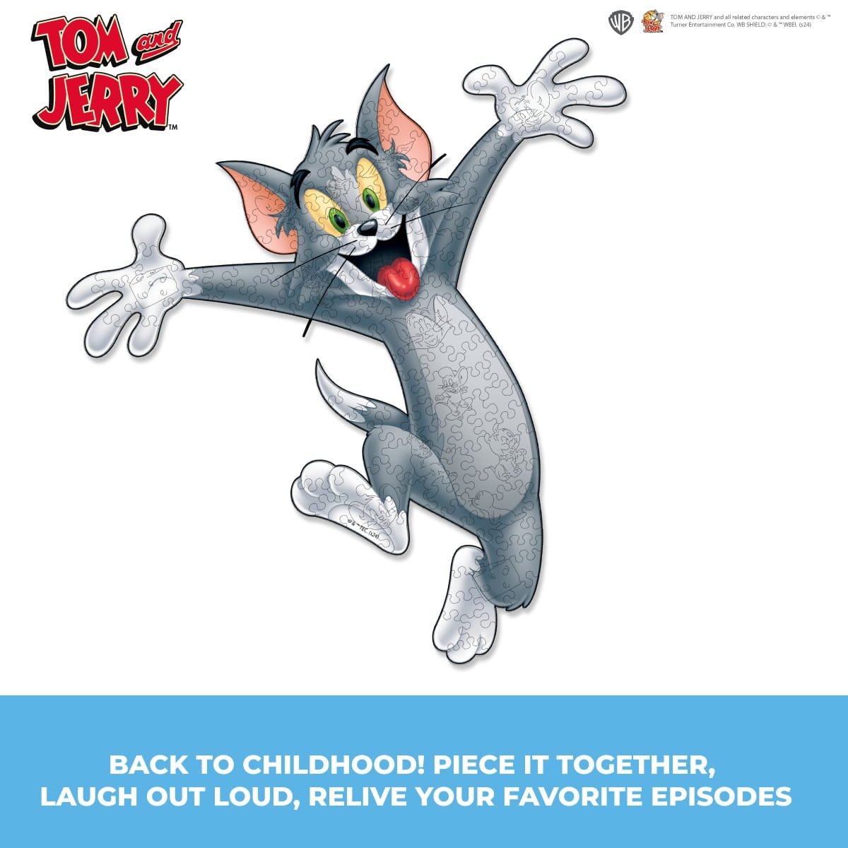 Wooden jigsaw puzzle Tom & Jerry™ – Tom