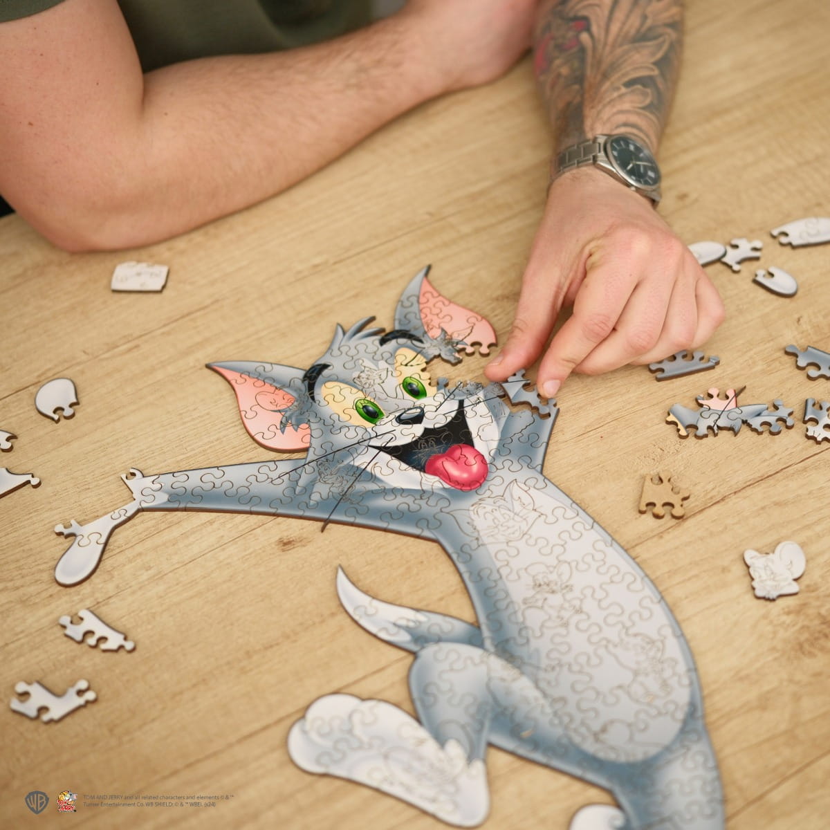 Wooden jigsaw puzzle Tom & Jerry™ – Tom