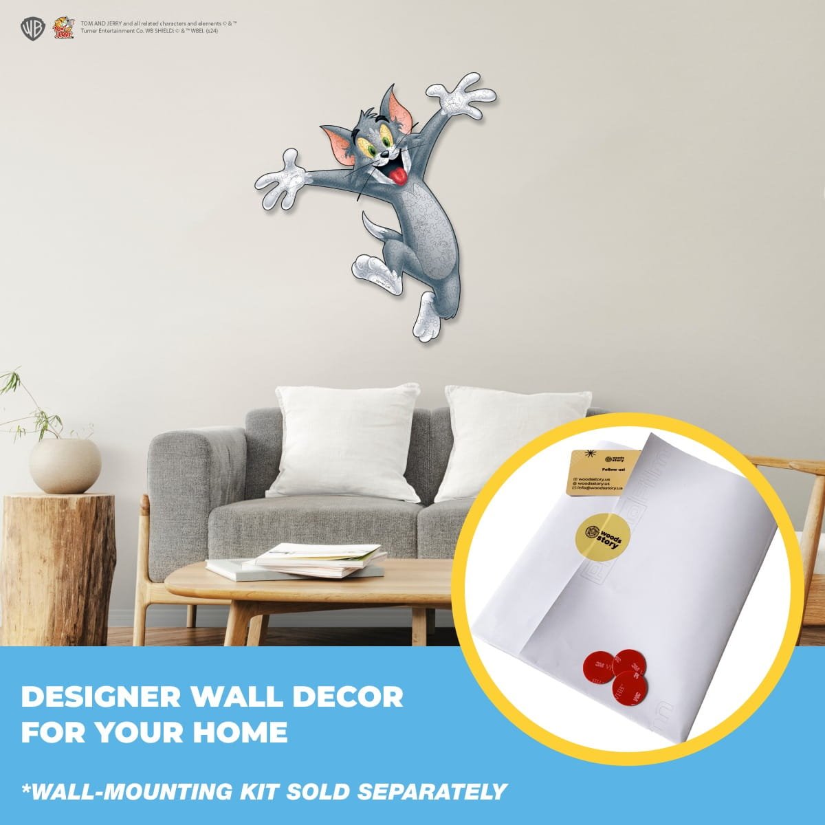 Wooden jigsaw puzzle Tom & Jerry™ – Tom