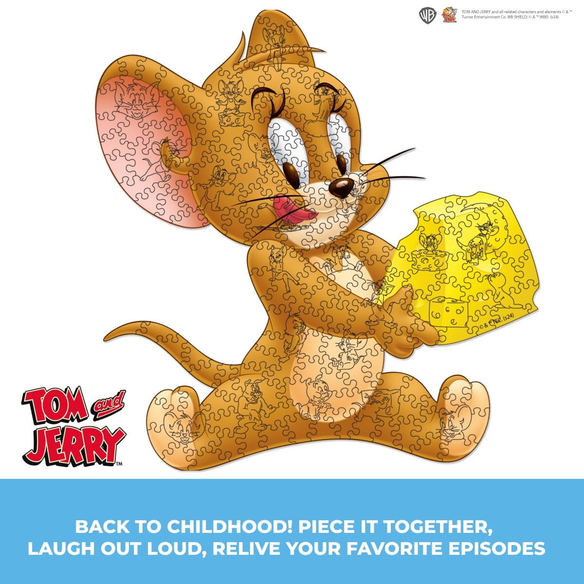 Wooden jigsaw puzzle Tom&Jerry™ Jerry