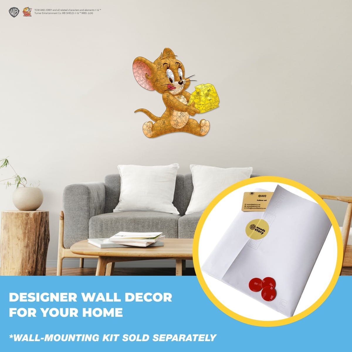 Wooden jigsaw puzzle Tom&Jerry™ Jerry