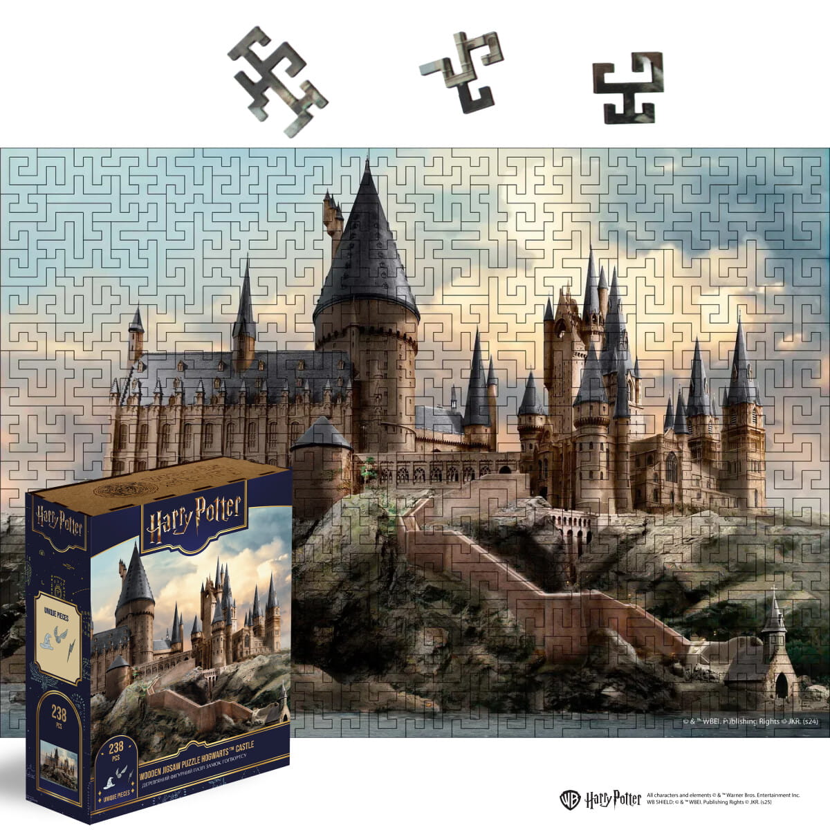 Wooden Maze Puzzle Harry Potter™ Hogwarts Castle