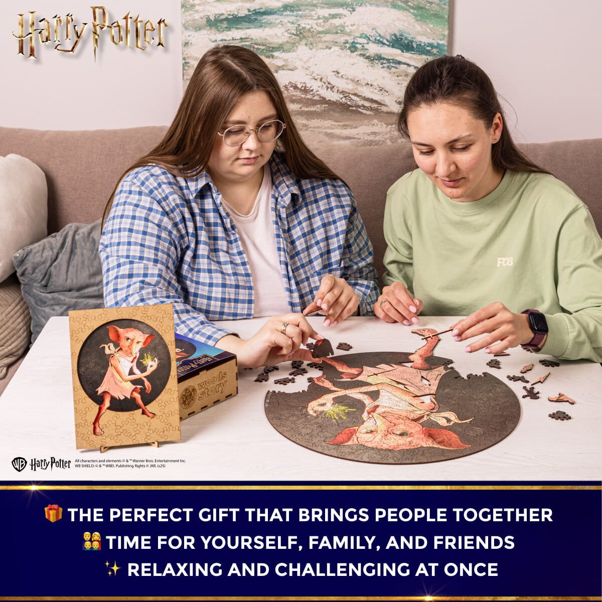 Wooden Puzzle Harry Potter™ Dobby