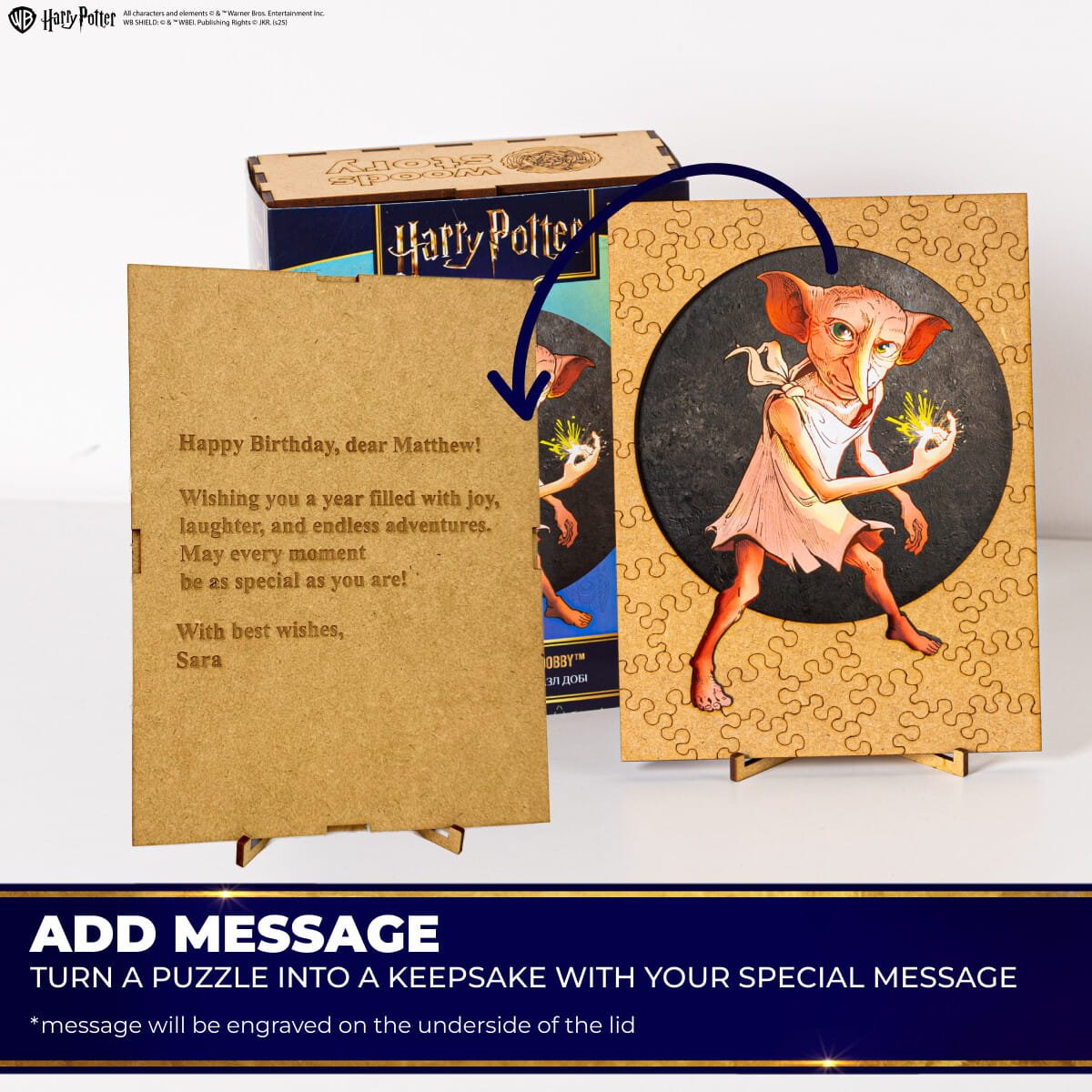 Wooden Puzzle Harry Potter™ Dobby