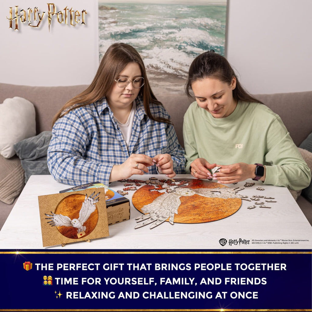 Wooden Puzzle Harry Potter™ Hedwig
