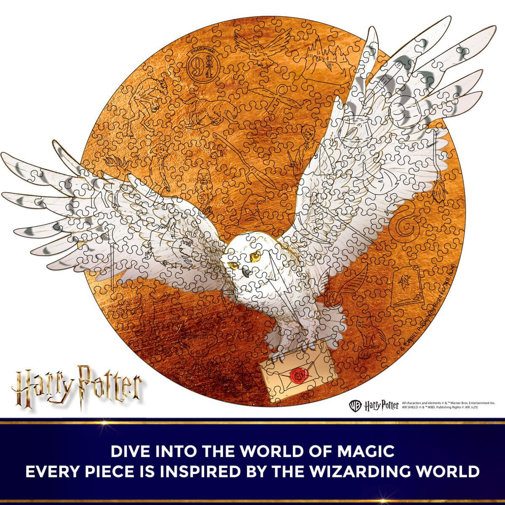 Wooden Puzzle Harry Potter™ Hedwig