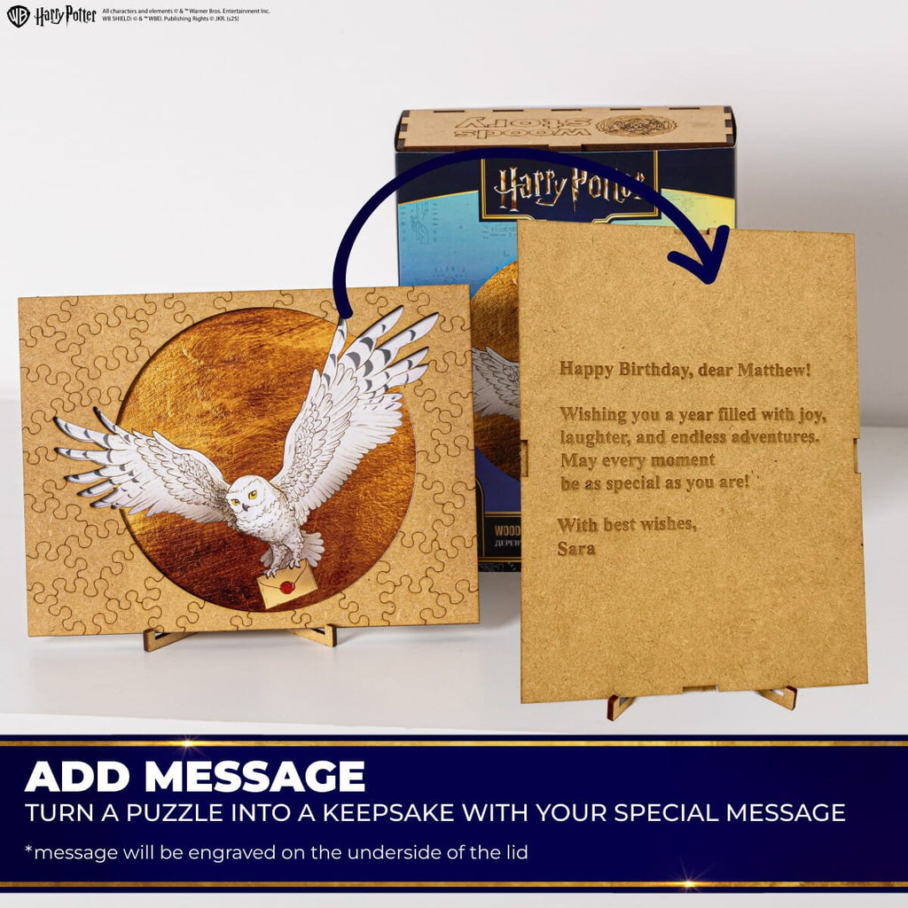 Wooden Puzzle Harry Potter™ Hedwig