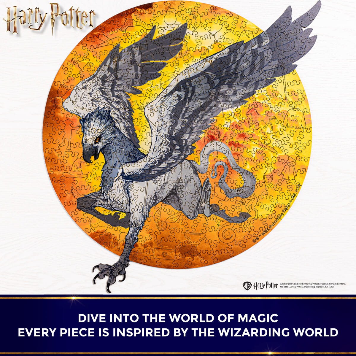 Wooden Puzzle Harry Potter™ Hippogriff