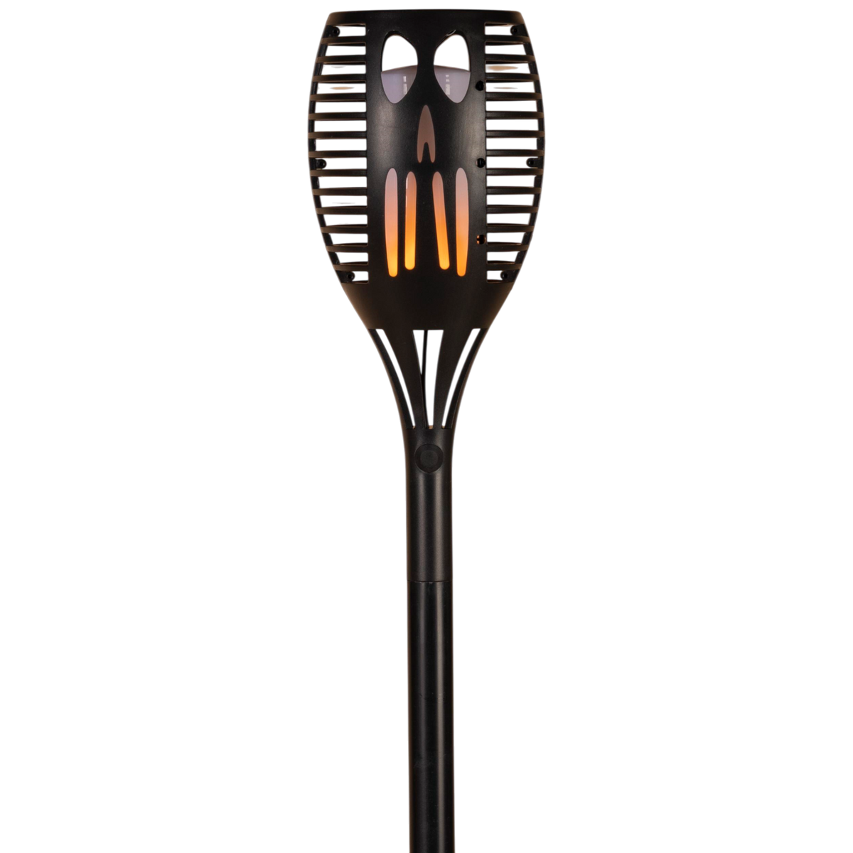 LED Solar Scary Pumpkin Face Torch -