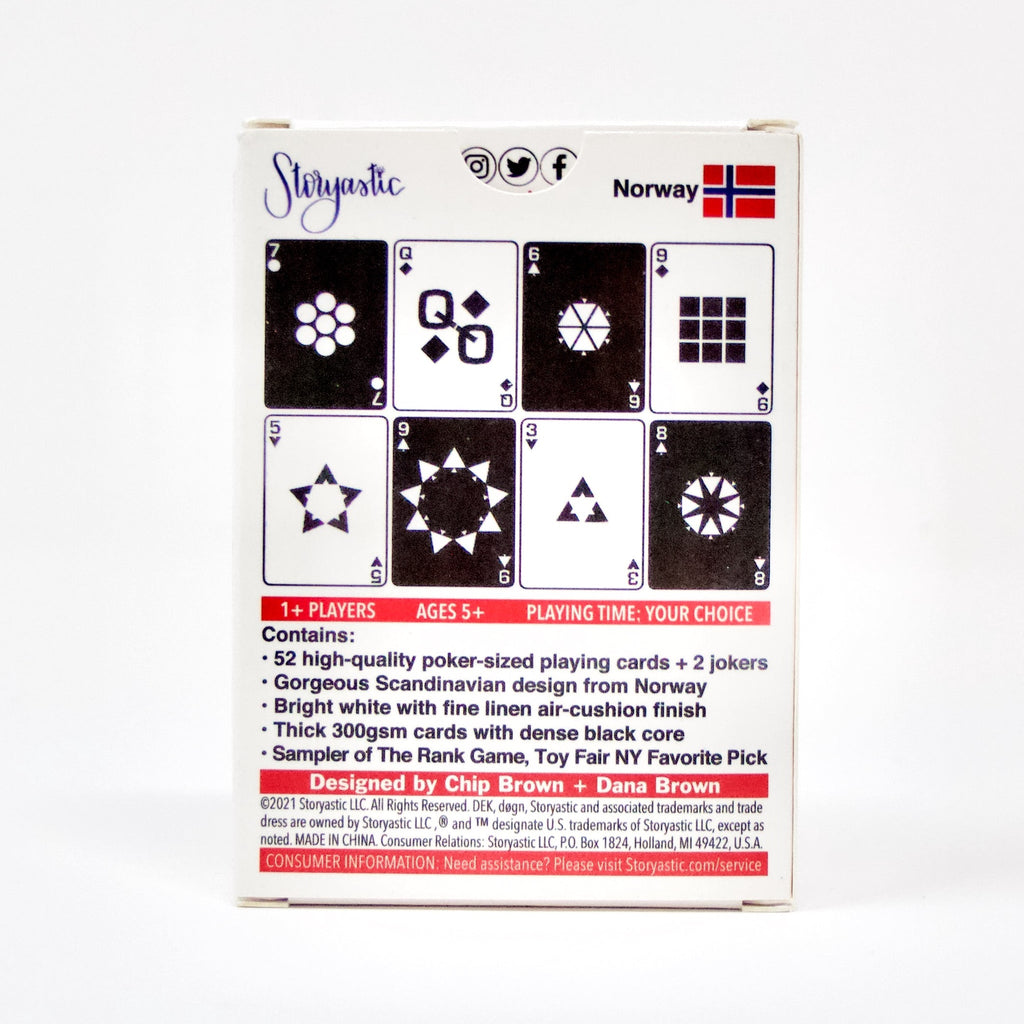DEK of Cards: døgn (Norway) - Impeccably Designed Scandinavian Playing Cards