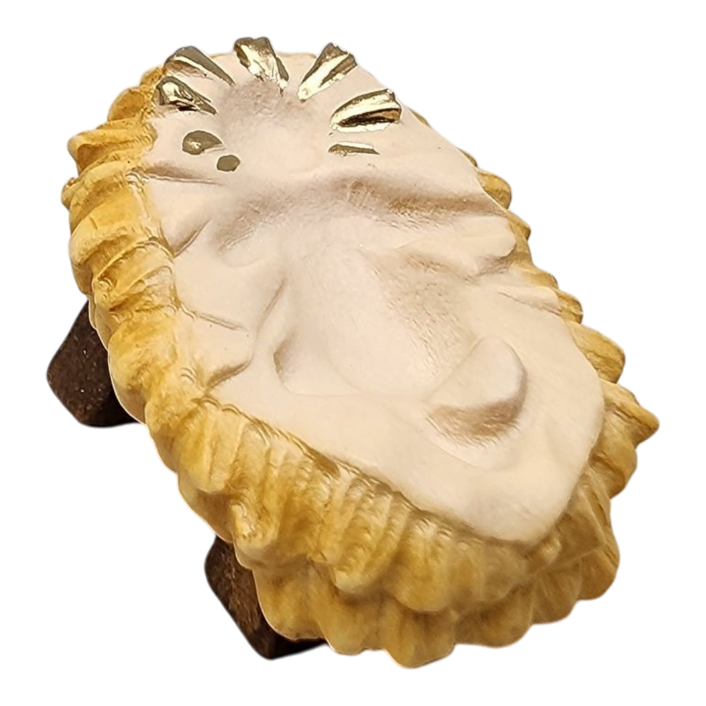 Holy Family - Hand Carved in Wood - 10cm (4 inch)